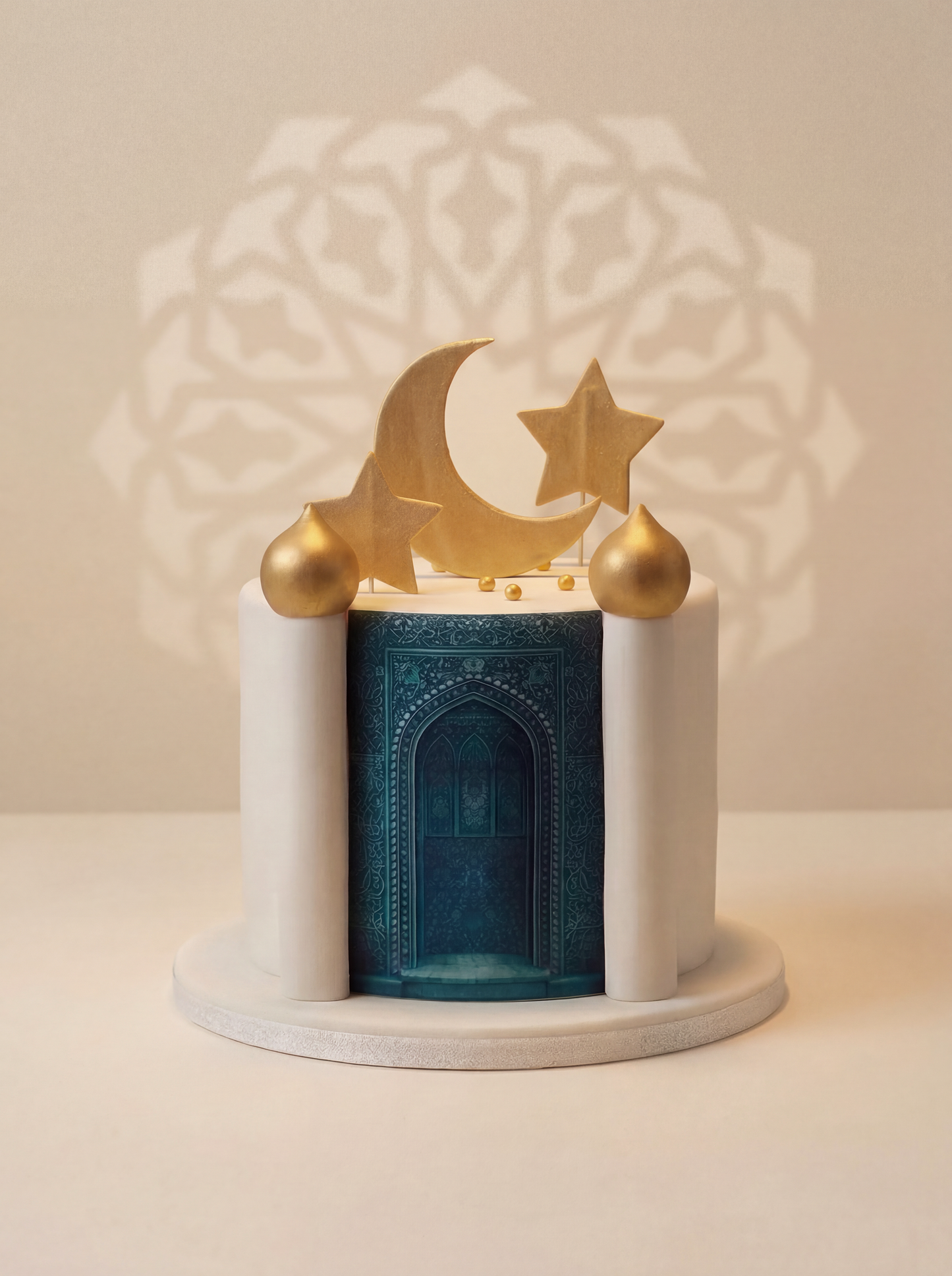 Golden Crescent Cake