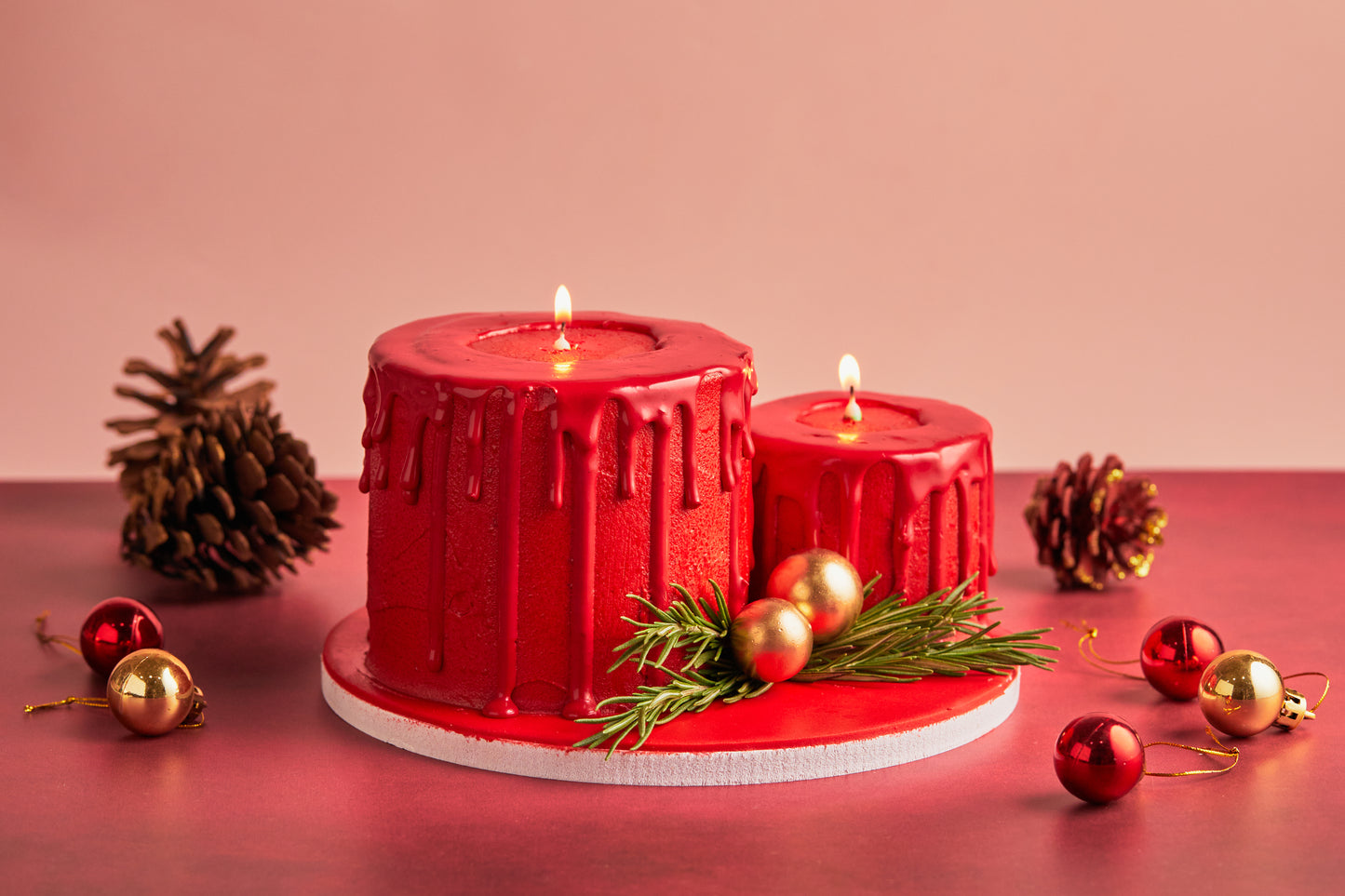 Holiday Candle Cakes