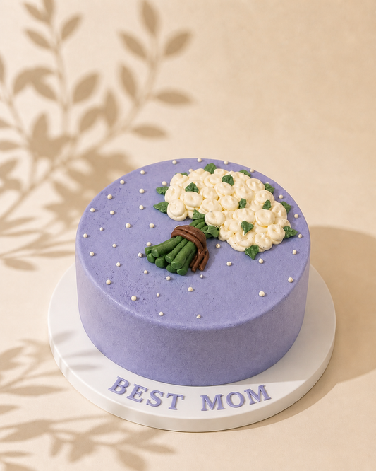 Lavender Bloom Cake