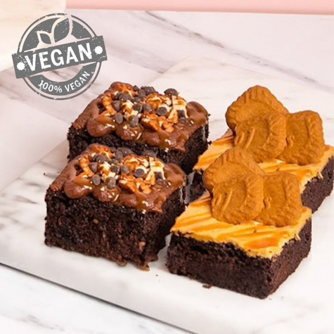 علبة براوني نباتية 